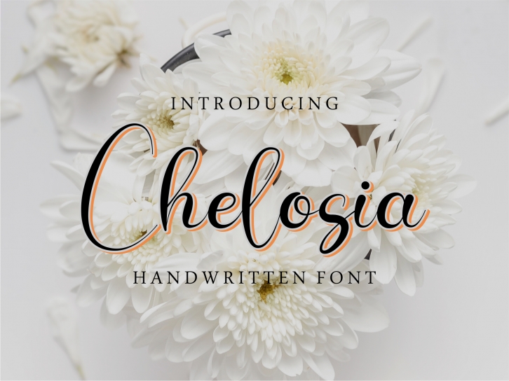 Chelosia font preview