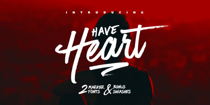 Have Heart font preview