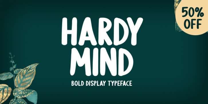 Hardy Mind font preview