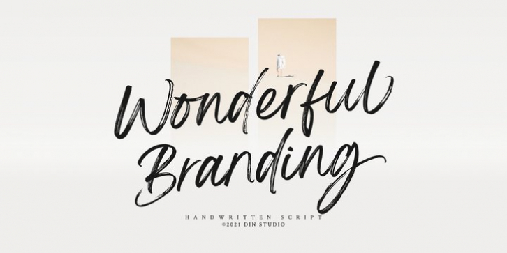 Wonderful Branding font preview
