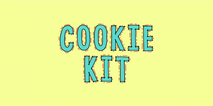 Cookie Kit font preview