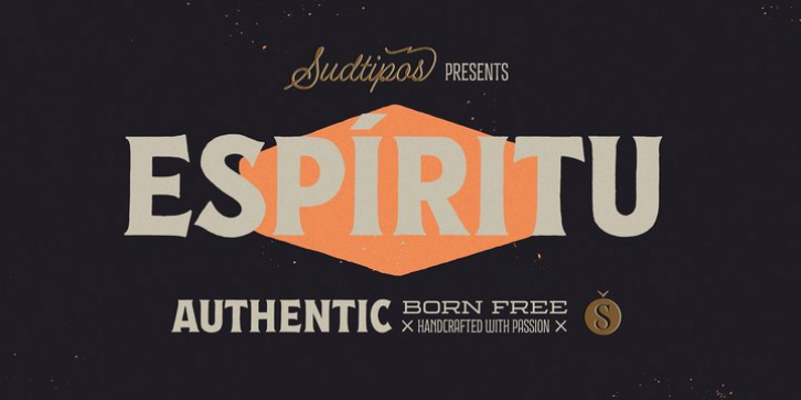 Espiritu font preview