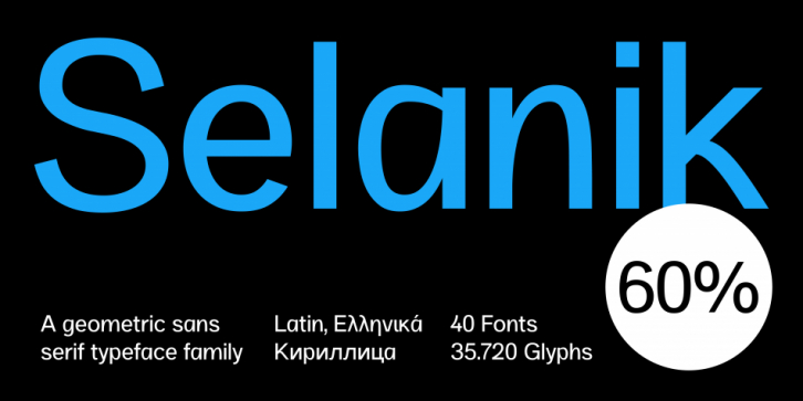 SK Selanik font preview