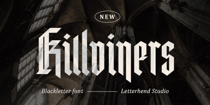 Killviners font preview