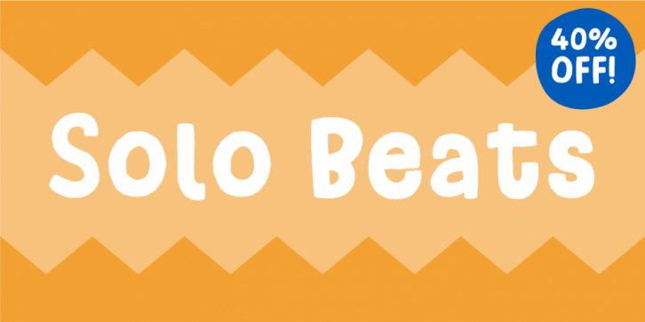 Solo Beats font preview
