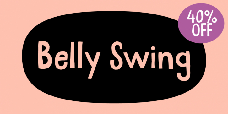 Belly Swing font preview