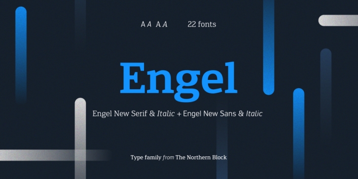 Engel New font preview