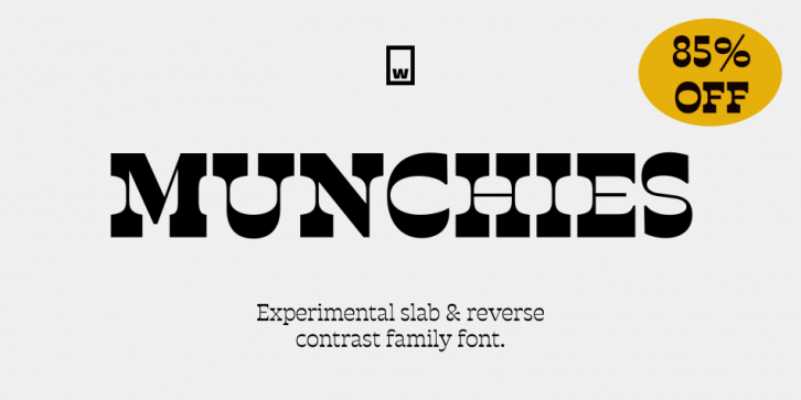 Munchies font preview