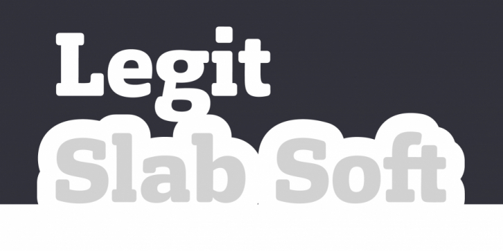 Legit Slab Soft font preview