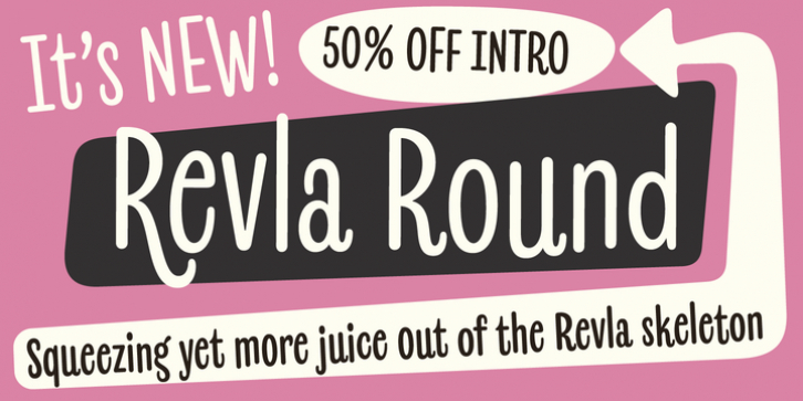 Revla Round font preview