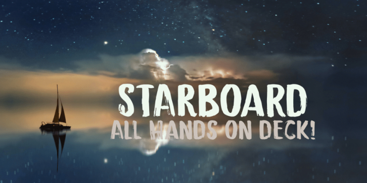 Starboard font preview