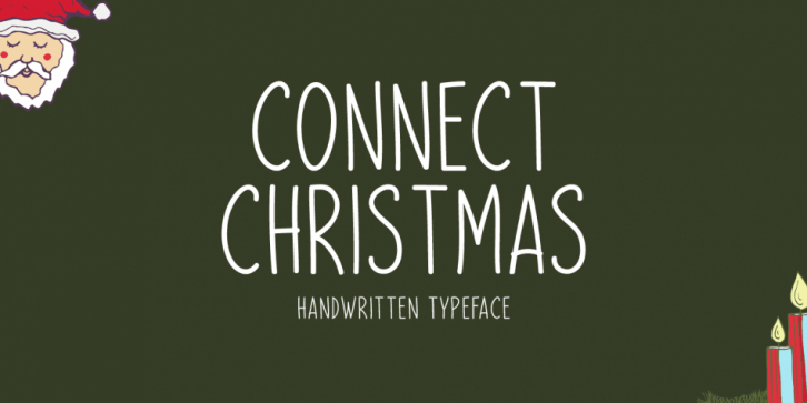 Connect Christmas font preview