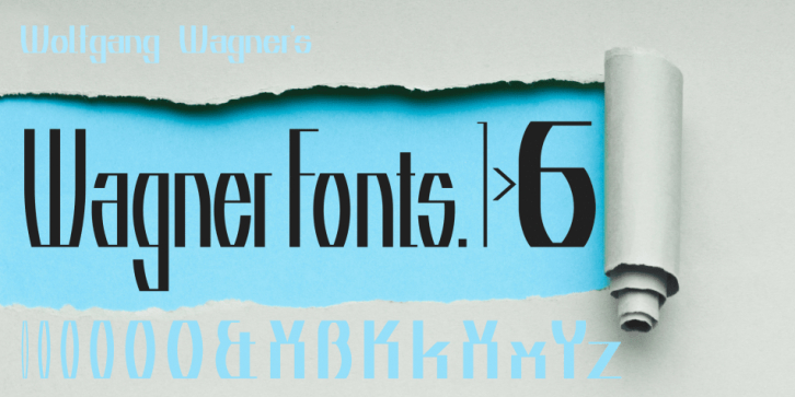 Wagner font preview