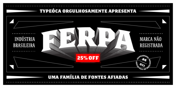 Ferpa font preview