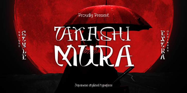 Takashimura font preview