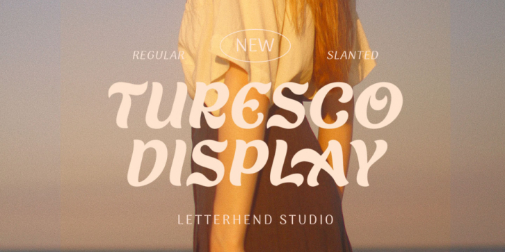 Turesco Display font preview