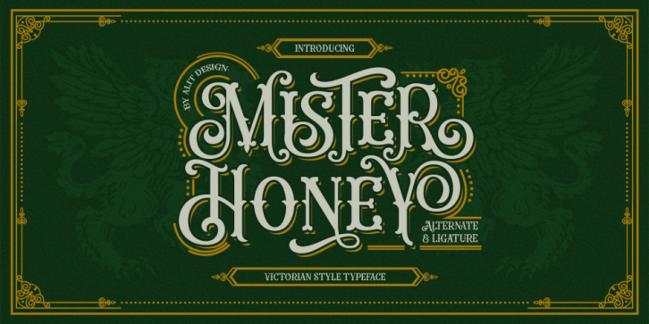 Mister Honey font preview