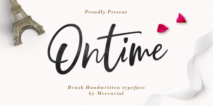 Ontime font preview