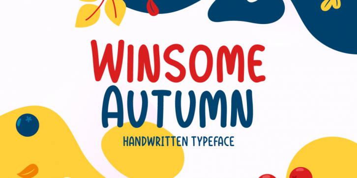 Winsome Autumn font preview