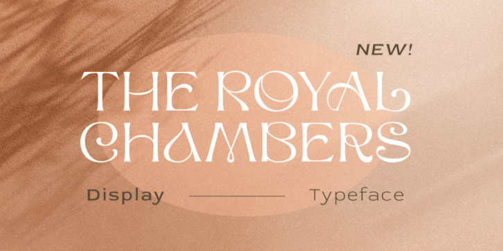 The Royal Chambers font preview