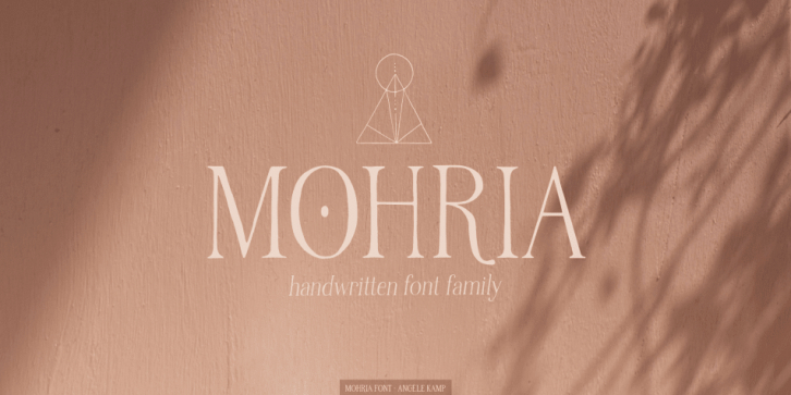 Mohria font preview