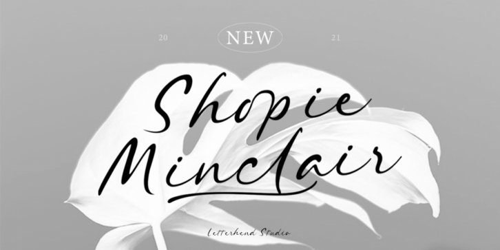 Shopie Minclair font preview