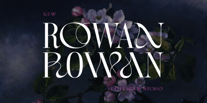 Rowan font preview
