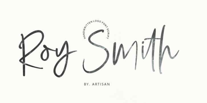 Roy Smith font preview
