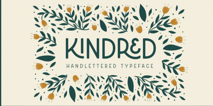 Kindred font preview