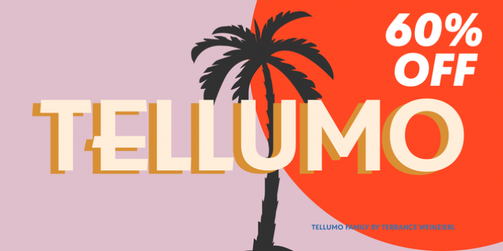 Tellumo font preview