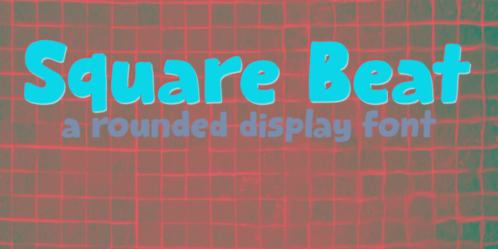 Square Beat font preview
