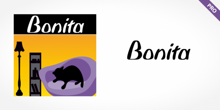 Bonita Pro font preview
