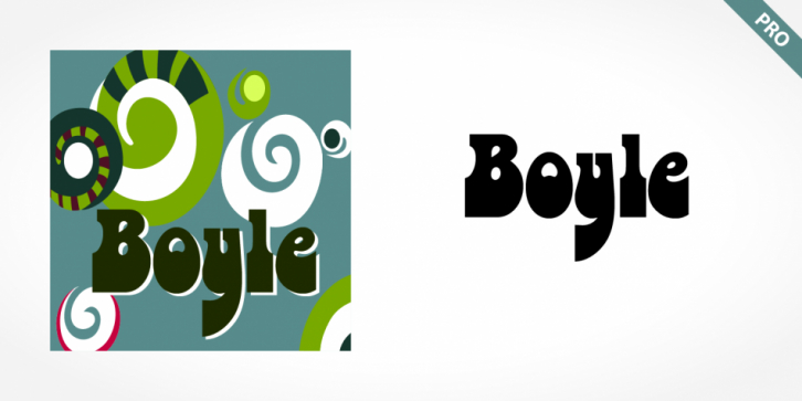 Boyle Pro font preview