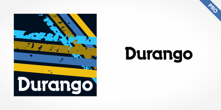 Durango Pro font preview