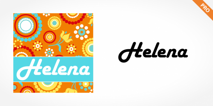 Helena Pro font preview