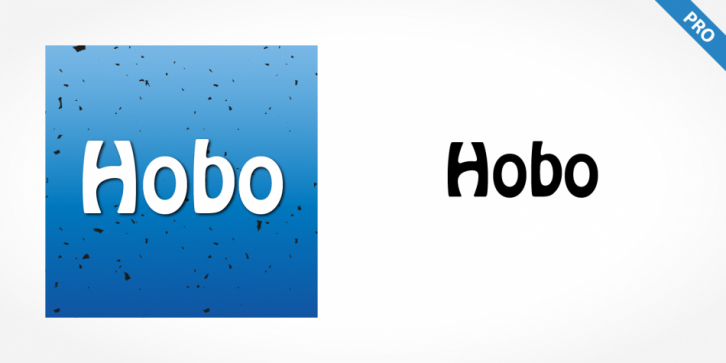 Hobo Pro font preview