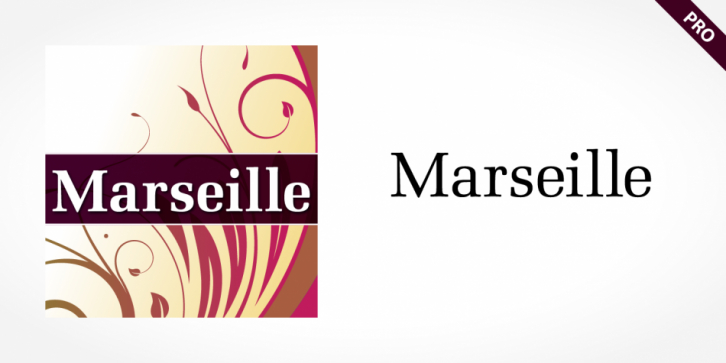 Marseille Pro font preview