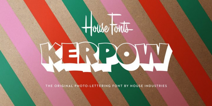 Plinc Kerpow font preview