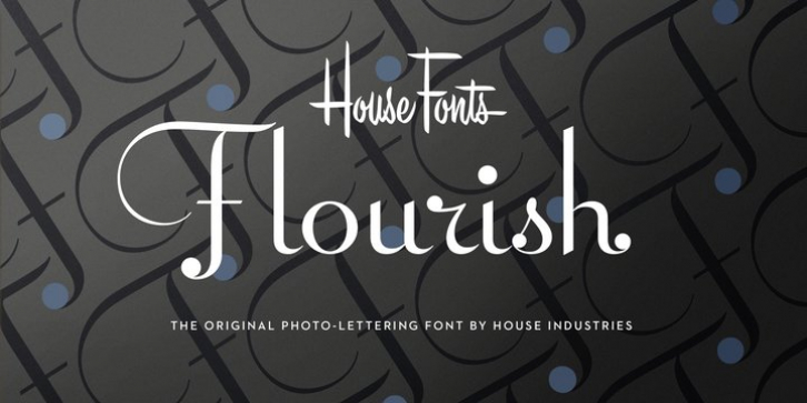 Plinc Flourish font preview