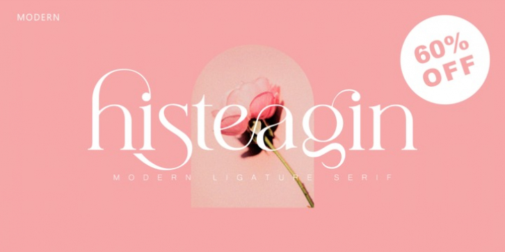 Histeagin font preview