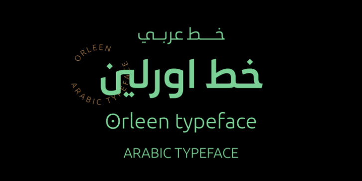 Orleen font preview