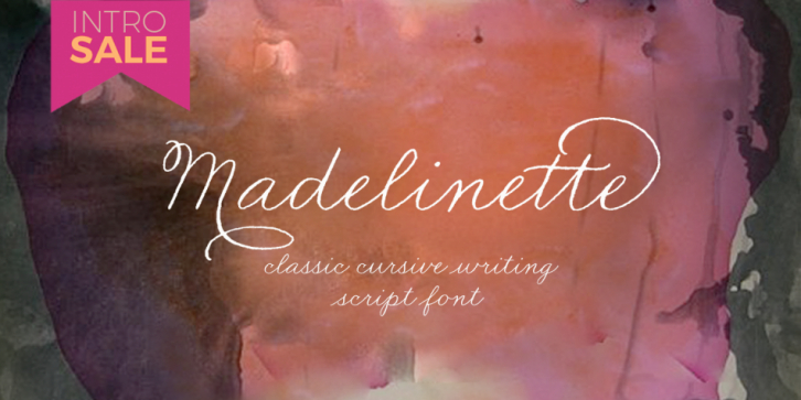 Madelinette font preview