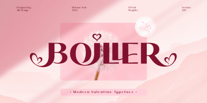 Boiller Typefacae font preview