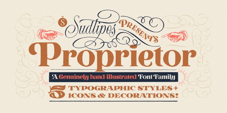 Proprietor font preview