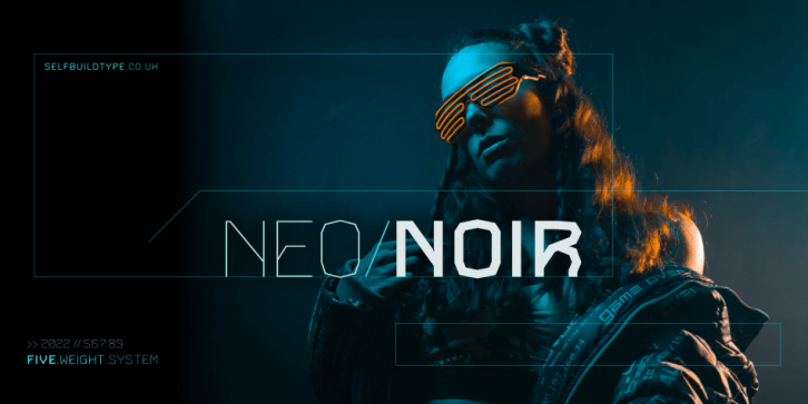 SB Neo Noir font preview