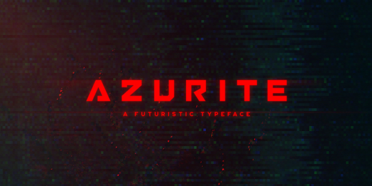 Azurite font preview