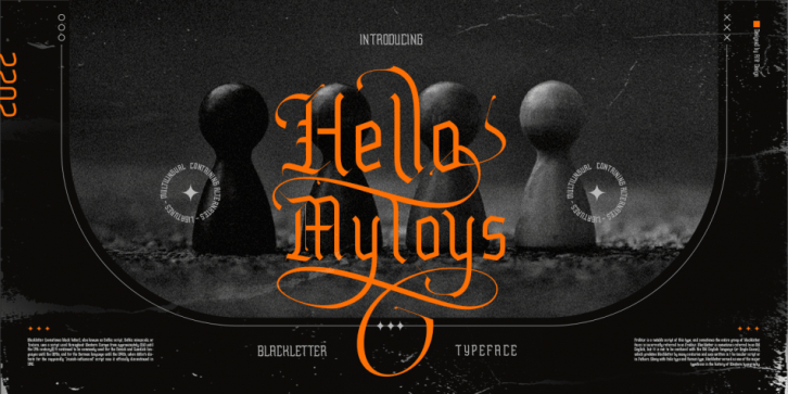 Hello Mytoys font preview