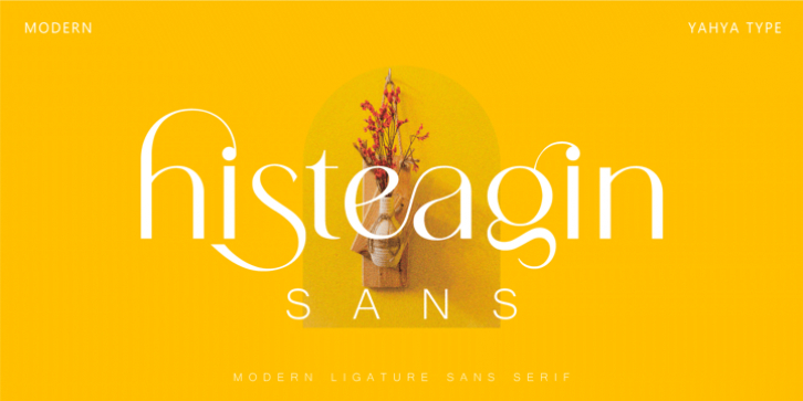 Histeagin Sans font preview