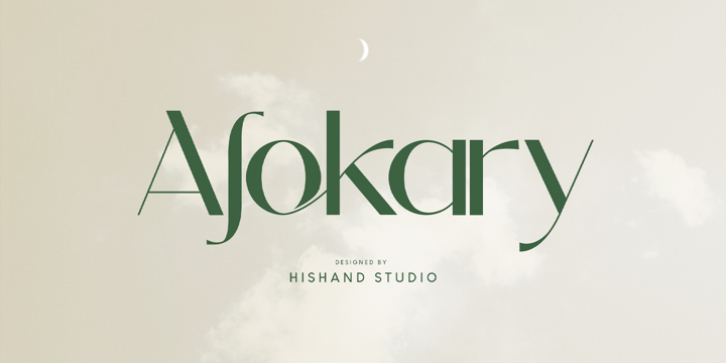 Alokary font preview
