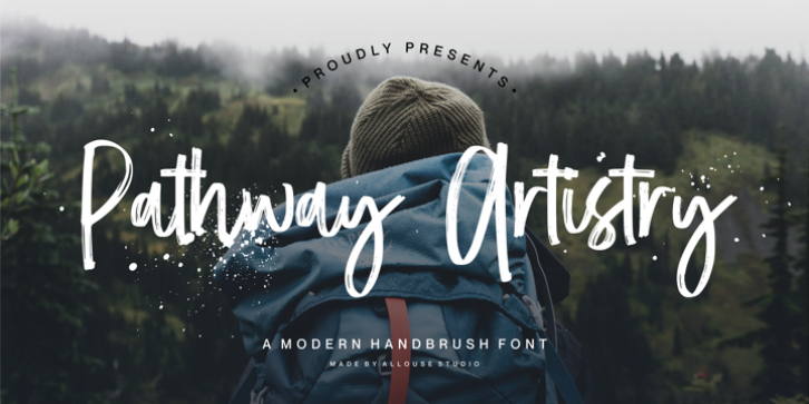 Pathway Artistry font preview